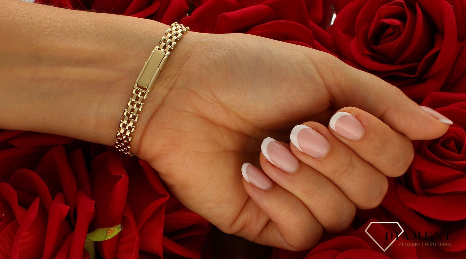 Złoty zegarek Geneve damski 585 biżuteryjna bransoletka 17 gram złota ZG 173 (3).jpg